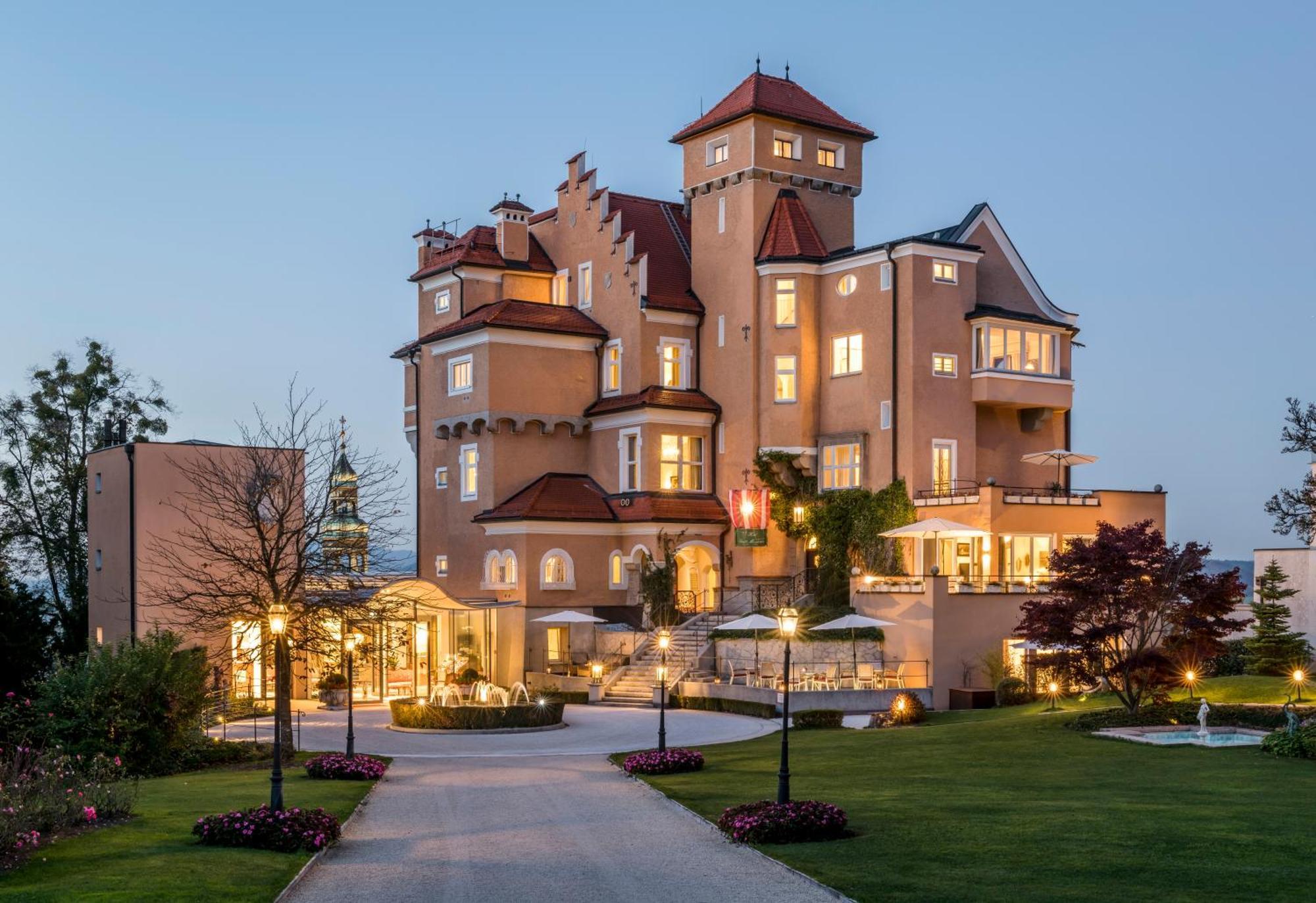 Hotel Schloss Moenchstein Salzburg Eksteriør billede