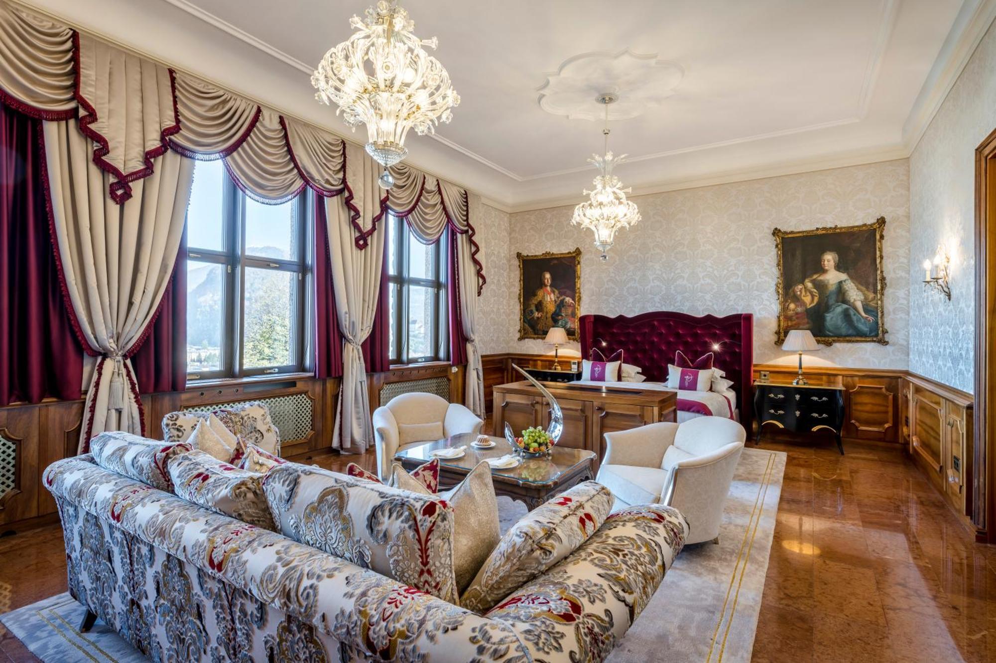 Hotel Schloss Moenchstein Salzburg Eksteriør billede